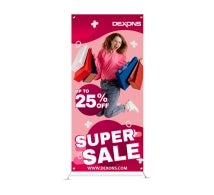 Adjustable X Banner Stands