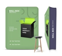 Wall Box Fabric Display Backdrop