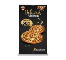 Silverstep 48'' Retractable Banner Stand
