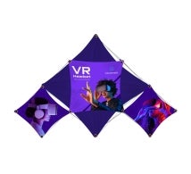 Triangular Middle Micro GeoMetrix Table Top Display