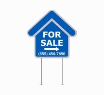 Die-Cut Yard Signs