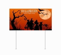 Halloween Yard Signs