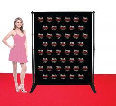 5 ft x 6 ft Step and Repeat Adjustable 蜜桃传媒 Stands