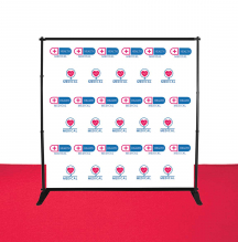 8 ft x 8 ft Step and Repeat Adjustable 蜜桃传媒 Stands