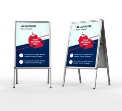 Dry Erase A Frame Signs Dry Erase Sidewalk Signs