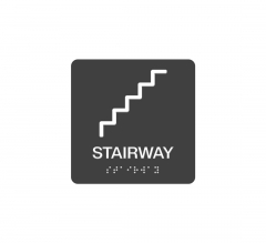 ADA Stairway Braille Sign