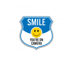 Smile, You're On Camera Decal (Non Reflective)