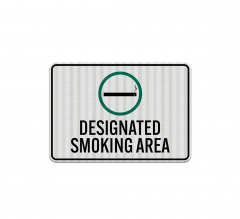 State No Smoking Decal (EGR Reflective)