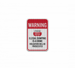 Attention No Fishing Aluminum Sign (HIP Reflective)