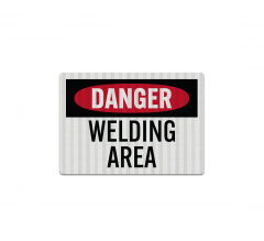 Welding Area Decal (EGR Reflective)