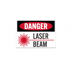 Laser Beam Decal (Non Reflective)