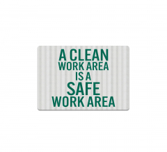 Clean Work Safe Decal (EGR Reflective)