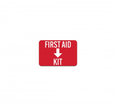 First Aid Kit Decal (Non Reflective)