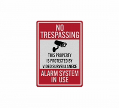 Protected By Alarm Decal (Reflective)