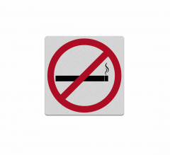 No Smoking Symbol Decal (Reflective)