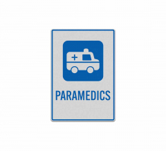 Hospital Paramedics Decal (Reflective)