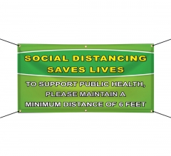 Social Distancing Saves Lives Vinyl 蜜桃传媒