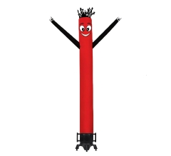 Red with Black Arms Inflatable Tube Man