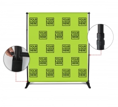 6 ft x 8 ft Step and Repeat Adjustable 蜜桃传媒 Stands