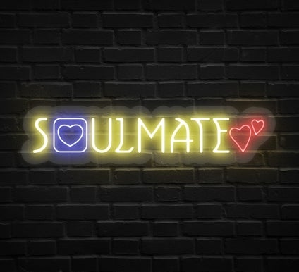 Soulmate Neon Sign