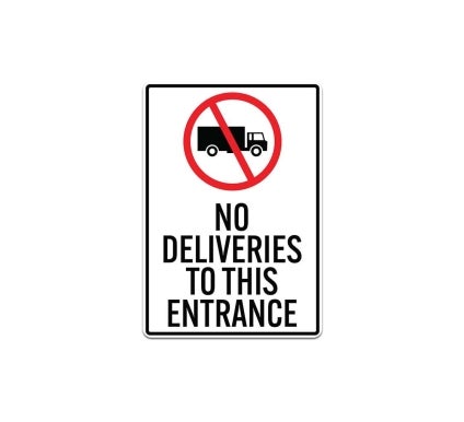 Truck & Delivery Decal (Non Reflective)