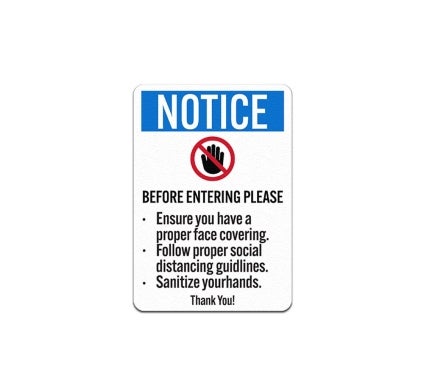 Face Covering Decal (Non Reflective)