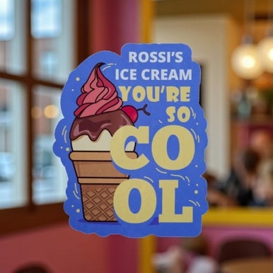 Die-Cut Opaque Window Clings
