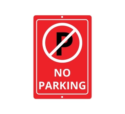 No Parking Signs