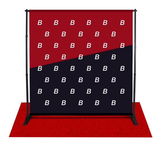Huge 8ft X 5ft Plain Red Flag Massive Print Your Own Design