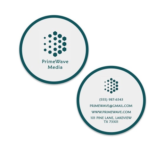 Circle Business Cards