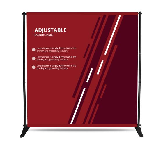 Adjustable Banner Stands Trade Show Banner Stand Bannerbuzz