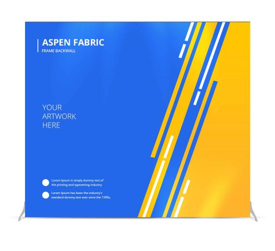 Personalized Aspen Single Slim Fabric Frame Graphic Package Frame & Graphic 4 x 5 Personalized Aspen Single Slim Fabric Frame Graphic Package Frame & Graphic 4 x 5