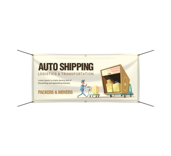 Automotive Banners Vinyl Truck Signs Transportation Banners