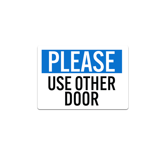 Please Use Other Door Decal (Non Reflective)