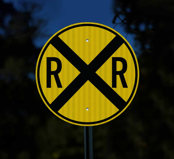Shop for MUTCD Railroad Crossing Aluminum Sign (HIP Reflective