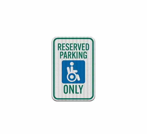 Shop for Reserved Parking Only Decal (EGR Reflective) | BannerBuzz