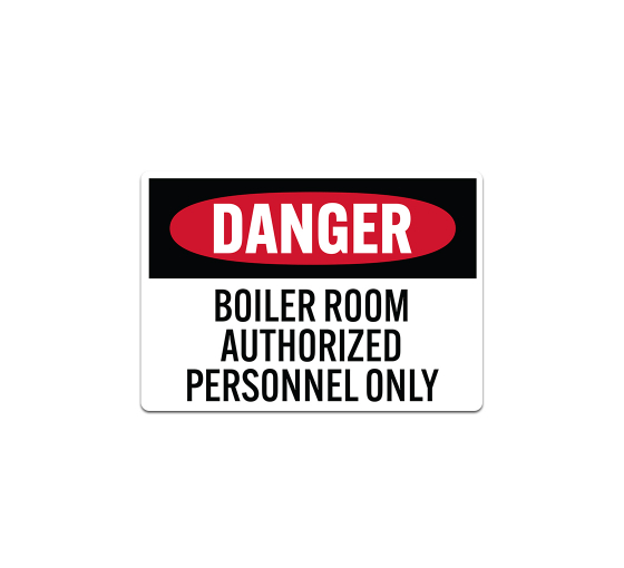 Shop for Boiler Room Signs | BannerBuzz