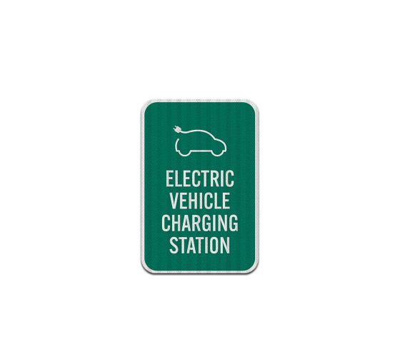 Electric Vehicle Charging Station Decal (EGR Reflective)