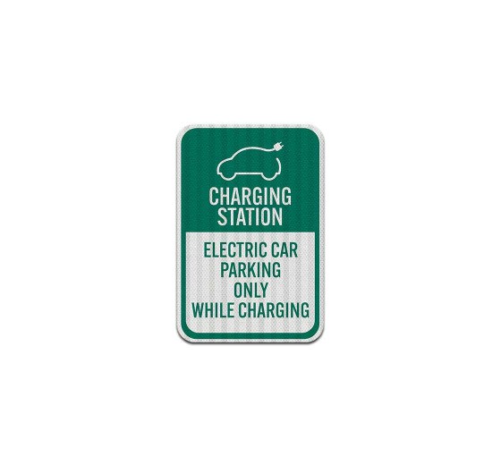 Charging Station Aluminum Sign (EGR Reflective)