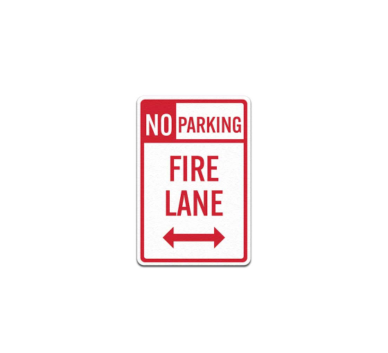 Colorado Fire Lane Aluminum Sign (Non Reflective)