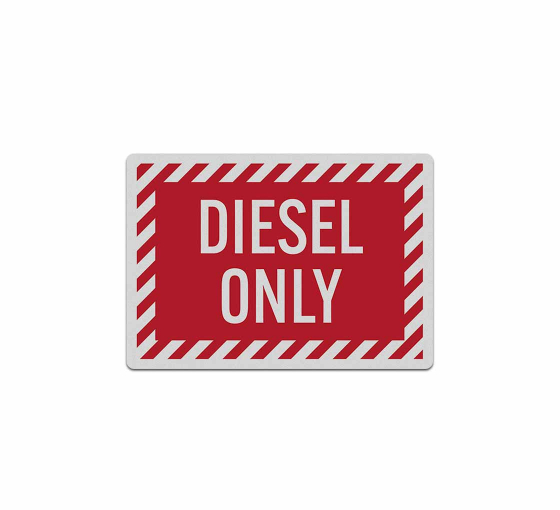 Diesel Only Decal (Reflective)