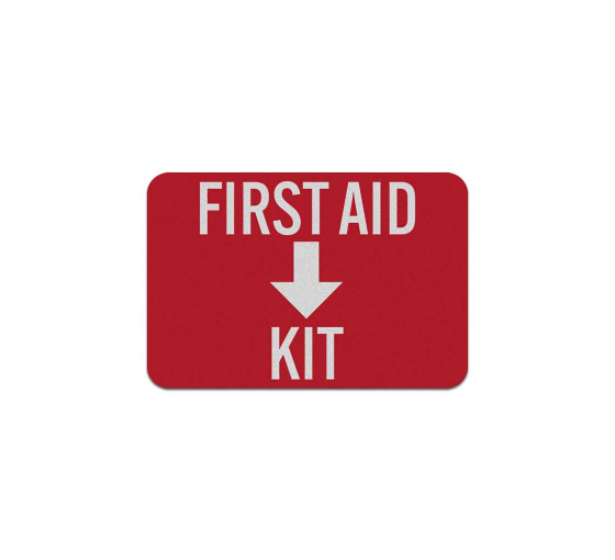 First Aid Kit Decal (Reflective)