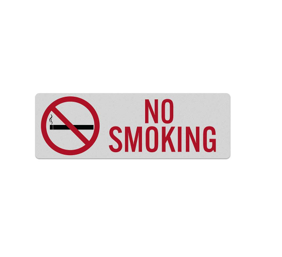 Notice No Smoking Decal (Reflective)