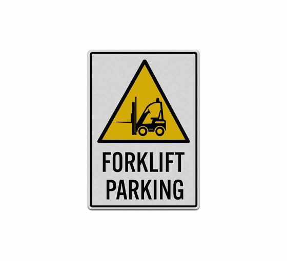 Forklift Parking Decal (Reflective)