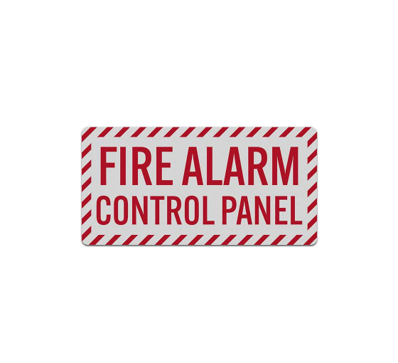 Fire Alarm Control Panel FACP Decal (Reflective)
