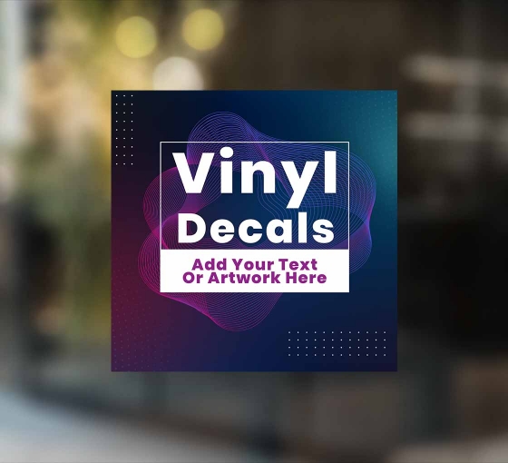 Die-cut Available Outdoor Sign Sticker Logo Custom Printed Vinyl Decals 3M 