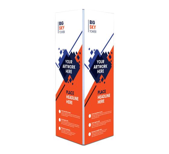 Big Sky Tower Display Big Sky Tower Frame Bannerbuzz