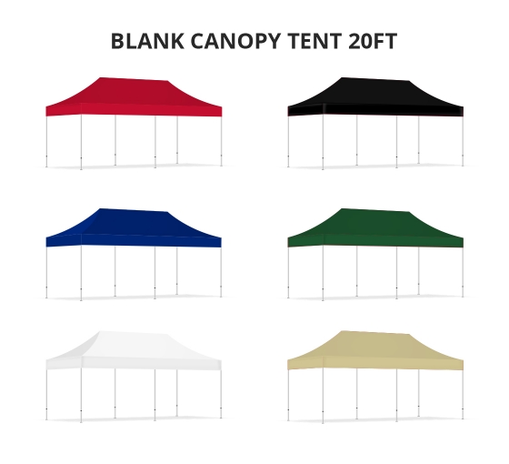 Best Canopy Weight Bags - Custom Canopy Tent for Patios, Events, or Flea Markets by BannerBuzz