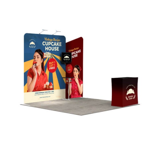 Buy 10 Ft Trade Show Booth Design 4 BannerBuzz
