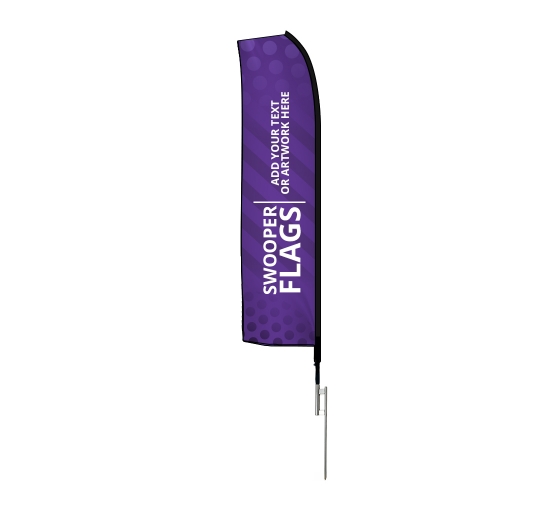 Welcome Advertising Feather Flutter Swooper 2.5’ Banner Flag and Pole Only for sale online 